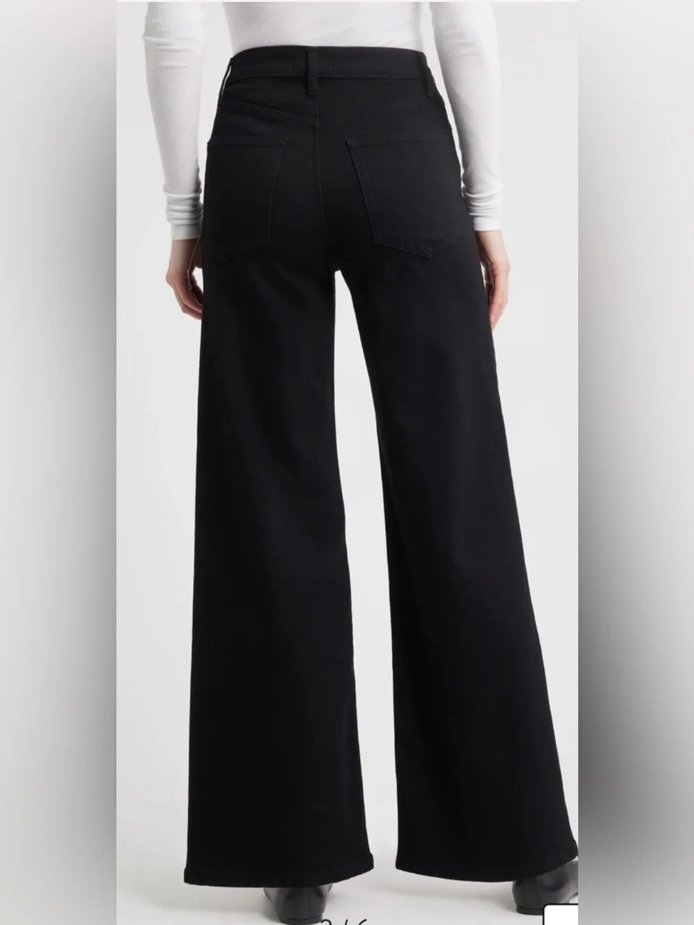 Frame Le Slim Palazzo High Waist Wide Leg Jeans size 25 - Picture 2 of 7